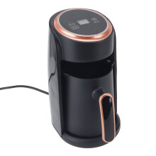 Caffettiera turca automatica da 300 ml, 600 W, in acciaio inox, ideale per casa e ufficio.