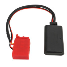 Bluetooth AUX -sovitin yhteensopiva Mercedes W124 W140 W202 W210 R129 BE2210 BE1650 -malleihin, tukee handsfree-puheluita ja äänentoistoa