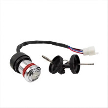 ATV Ignition Switch Lock with 2 Keys Compatible with Linhai 300 Part 30110 Waterproof Electric Metal ABS Construction