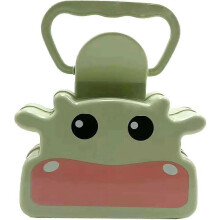 Green Dog Poop Scooper with Bag Dispenser 19cm Portable Waste Pick Up Tool