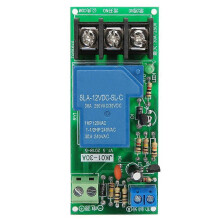 12V DC Timerrelais 0-60 Min Instelbaar Vertragingstijdrelais 30A 250V AC Beveiliging Omgekeerde Polariteit