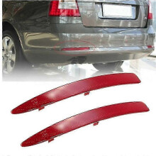 Luci catarifrangenti rosse compatibili con Skoda Octavia A5 A6 2009-2014 per stop e segnalazione freno