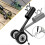 Patio Weed Tool with Wheels, Adjustable Connector for Cleaning Between Slabs and Driveways 1