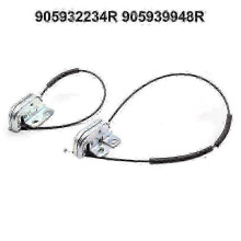 Cerradura de maletero compatible con Renault Koleos 2008-2016, instalación directa, ABS y metal, izquierda y derecha, paquete de 2