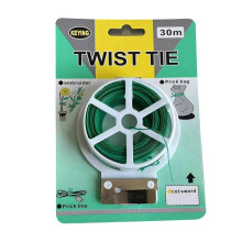 Plant Ties Green Straps for Climbing Plants, Adjustable Garden Support Wire, 100m Roll