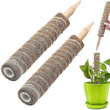 Plant Tutor Kokosfaser-Verlängerung für Kletterpflanzen, 40 cm, Naturkokosfaserstab