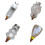 Bear-Shaped Automatic Plant Watering Spikes, 4-Pack Plastic Drip Irrigation for Potted Plants 1