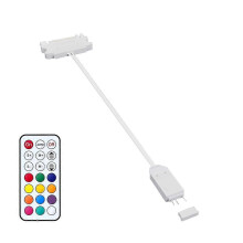 Contrôleur ARGB Alimentation SATA vers 5V 3 Broches pour Ventilateur PC, Radiateur LED avec Télécommande