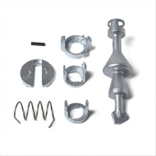 Kit de Reparación Cilindro Cerradura Puerta 7 Piezas Aleación Zinc Compatible con BMW Serie 3 E90 E91 E92 E93