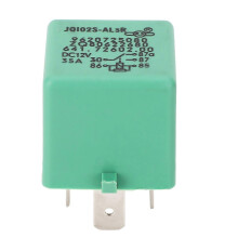 5 Pin Automotive Relay 9620725080 Compatible with Citroen Berlingo 2010-2024, Metal and ABS Construction, Overload Protection, Plug and Play