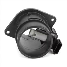 Mass Air Meter Sensor 5WK97008Z 5WK97008 8200280060 Compatible with 2.0 2.5 CDTi Vivaro Trafic Movano Models ABS Black