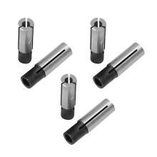 Adaptér redukčný klieštiny 1/4" na 1/8" (22 mm), kompatibilný s brúskami a CNC frézkami, z pružinovej ocele pre presné frézovanie