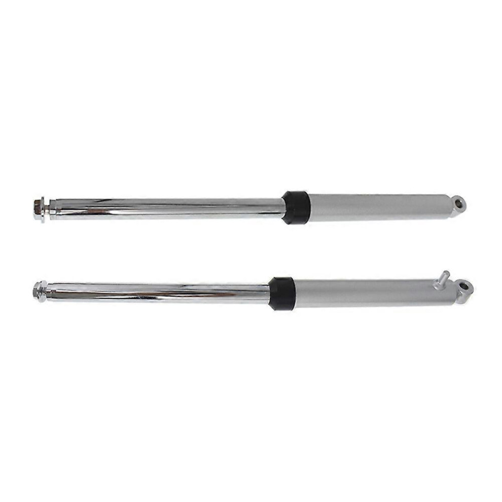 Front Fork Shock Absorber Suspension Set Compatible With Yamaha Pw50 Py50 Peewee 50Cc Metal Motorcycle Parts Silver 6966168047650