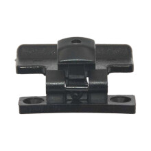 Chiusura del coperchio del bracciolo della console centrale superiore MR532555 compatibile con Mitsubishi Pajero, ricambio in ABS nero