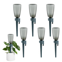 Kit de riego por goteo automático de 6 piezas con botellas de 500 ml y válvula de liberación lenta.