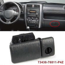 Handschuhfach-Verriegelungsgriff, passend für Suzuki Jimny, Vitara und Grand Vitara (2000–2018), OE-Teilenummer 73430-76811-P4Z, ABS, Grau