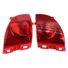 Coppia di fanali posteriori per paraurti compatibili con Peugeot 308CC C3 2008 e Citroen C3XR 2009-2014, colore rosso, in ABS