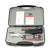 Anémomètre à Fil Chaud GT8916 Rechargeable pour Mesure Vitesse Air Débit Température Conduits HVAC