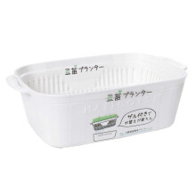 Vassoio per la germinazione di fagioli senza terra, cestino in plastica per piante da cucina, balcone e scrivania.