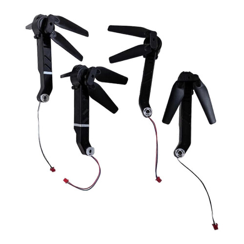 E88 E99 Drone Motor Arm Set Compatible with RC Quadcopter Spare Parts Front Rear Axis Assembly