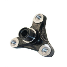 Hinterachsdifferentialflansch 81 mm, 34 Gänge, kompatibel mit BMW F02, F10, F18 (520, 525, 530, 730, 750, 760) Baujahr 2008–2017, Schwarzmetall