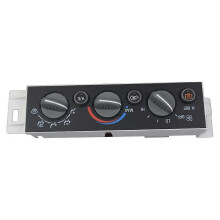 Klimaanlagen-Schalterpanel kompatibel mit Chevrolet GMC Cadillac 1996-2000 C/K-Serie Tahoe Suburban Escalade, Drehknopf-Design, schwarz