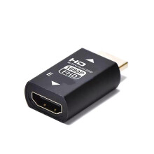 Adapter przejściowy HDMI EDID Emulator 3. generacji, aluminiowy, 1080P, dwukierunkowy, kompatybilny z rozdzielaczami Thunderbolt na HD Mac