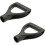 D Handle Compatible with Shovels and Forks, Plastic Replacement Grip 180mm x 108mm 1