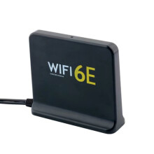 WiFi 6E Antenna Compatible with Detachable WiFi 6E Cards, 4dBi Dual Band for 2.4GHz & 5GHz, Circular Radiation Pattern