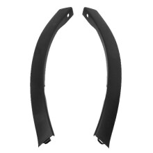 Etupuskurin lokasuojan lista, yhteensopiva Toyota RAV4 XA40 2013-2015 kanssa, osanumero 52112-0R040 52113-0R040, musta muovi, 1 pari