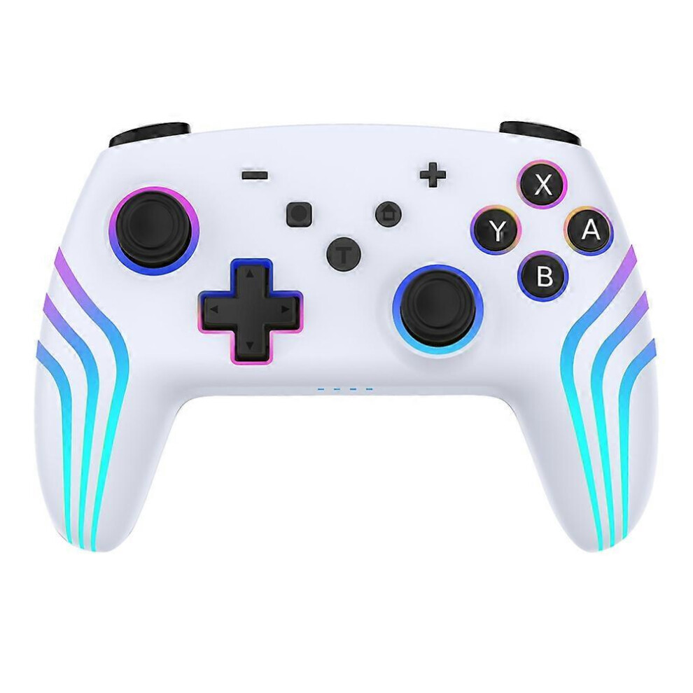Wireless Game Controller Compatible With Nintendo Switch Lite, Six Axis Gyro Sensor, Hall Sensor Buttons, Rgb 1000Mah Battery Light 6966168050483