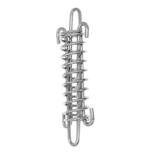 Molla ammortizzante per guinzaglio per cani, amaca, tenda con ganci in acciaio, opzioni di diametro 20 mm, 22,6 mm e 24 mm