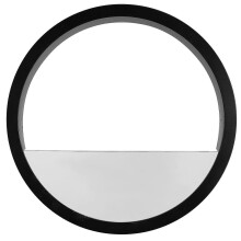 Wall Mounted Hydroponic Planter for Succulents and Flowers, Transparent Round Flower Pot for Vertical Garden, Balcony