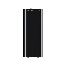 Digitale spraakrecorder met ruisonderdrukking, aluminium behuizing, 8 GB geheugen, draagbare MP3-speler voor heldere audio-opnames