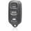 Télécommande de remplacement pour Toyota Camry (lot de 2) avec puce intégrée 1