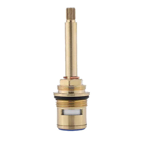 Replacement Water Spool Valve Compatible with Tap Control Switch Brass Adjustable Blue