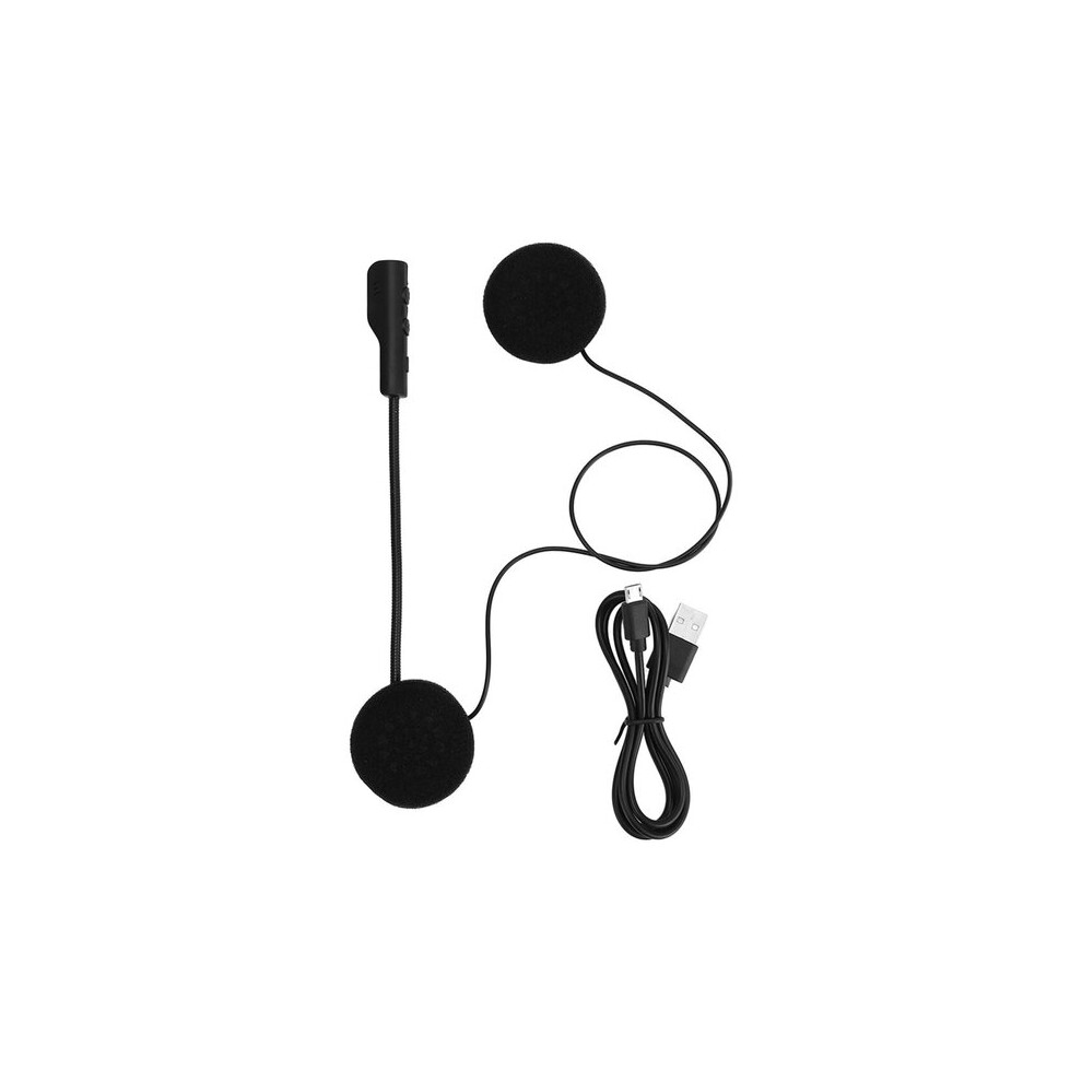 Helmet Bluetooth Headset With Auto Answering And Noise Reduction, Bluetooth 5.0, Rechargeable For Motorcycle Riding 6966168060581