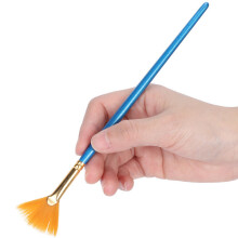 Paint Brushes Set of 20, Nylon Wool Mix Brushes with Wooden Handle for Oil and Non-Oil Painting