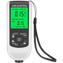 Lakdiktemeter voor autolak en carrosserie, bereik 0-2000 μm, nauwkeurigheid 3%, draagbare ABS-meter