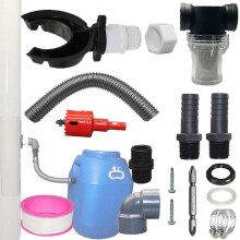 Rainwater Collector Kit for 70-110mm Downpipes with Diverter, Hose & Fittings