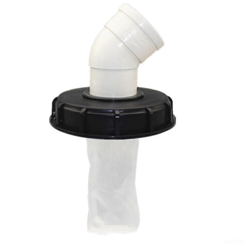 Rainwater Tank Filter Cover DN150 DN225, Acid-Alkali Resistant Plastic with Quick Drain