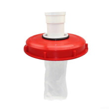 Rainwater Barrel Filter Cover DN225 with Debris Filter Bag, Acid Alkali Resistant Plastic Lid
