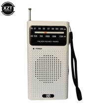 Radio tascabile portatile, AM/FM con onde lunghe, dimensioni ridotte 124x23x66 mm, leggera 134 g per uso personale.