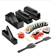 SUSHI KIT - AZIATISCHE KIT Set van 10 sushivormpjes, sushi-accessoires, sushi-maker.