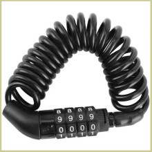 Cocosity antidiefstal helmslot, 4-cijferige combinatiecode, draagbaar voor motorfiets en fiets