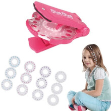 Blinger Diamond Styler Glam Styling Tool Kit met 180 decoratieve edelstenen - Multicolor, voor haar