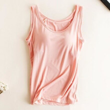 Dames tanktop - Ingebouwde gewatteerde bh voor ademende ondersteuning