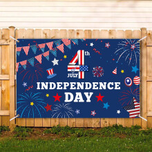 Americká vlajka Banner 150x90cm Polyester Vlastenecká dekorace