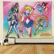 Sailor Moon Tapestry 42 x 24 in Polyester