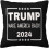Trump2024 Kussensloop 18x18 inch Pluche Polyester 1